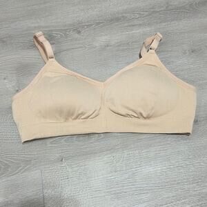 Knix Good To Go Seamless Tan Bra Size Large